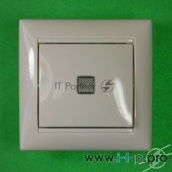 Выключатель Legrand 774310 Valena 10А c подсветкой, сл. кость