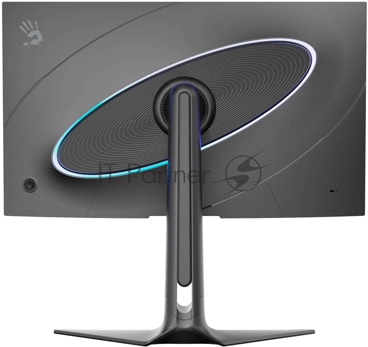 Монитор 27" BLOODY MN272U IPS 3840x2160, 160 Гц, 5 мс, 16:9, 400 кд/м², 2xHDMI, 2xDisplayPort, трехсторонний безрамочный дизайн, Flicker Free, Low Blue Light, HDR10, черный
