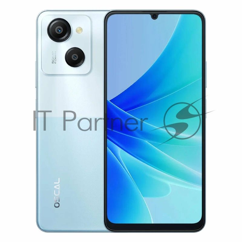 Смартфон OSCAL Modern 8, 8/128Gb, голубой