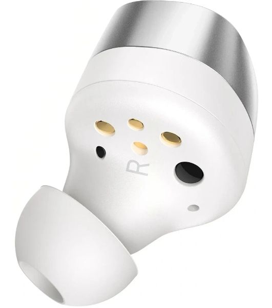 Наушники TWS Sennheiser Momentum True Wireless 4 серебристый/белый, внутриканальные, Bluetooth, активное шумоподавление, до 7.5 ч