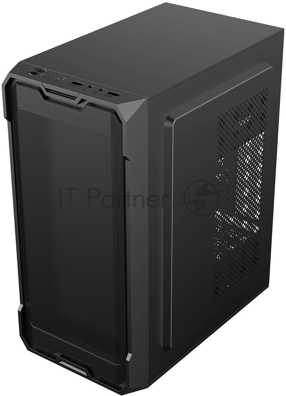 Корпус Bloody CC-129-BK, Mini-Tower, чёрный
