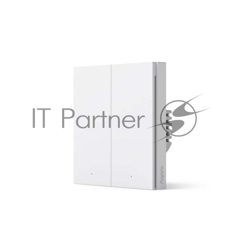 Выключатель умный двухклавишный Aqara Smart Wall Switch H1 (WS-EUK02)