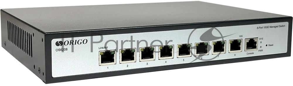 Коммутатор ORIGO OS6208/A1A, 8×10 Гбит/с, управляемый