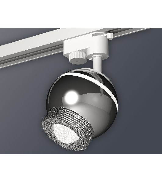 Светильник Ambrella light XT1104001 PSL/CL серебро полированное/прозрачный GU5.3 LED 3W 4200K (A2520, C1104, N7191)