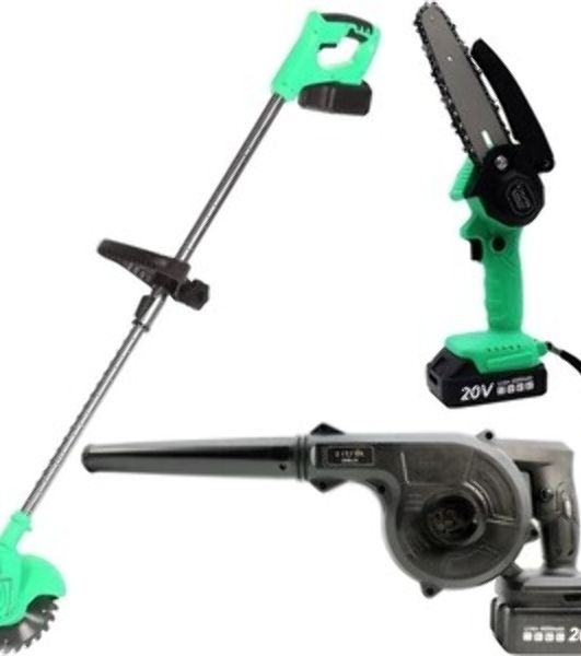 Набор аккумуляторного инструмента ZITREK (GreenCut 20, ZKBL20, GreenSaw 20 Extra Power) 3 в 1, 1х2.0Ач, 1х4.0Ач