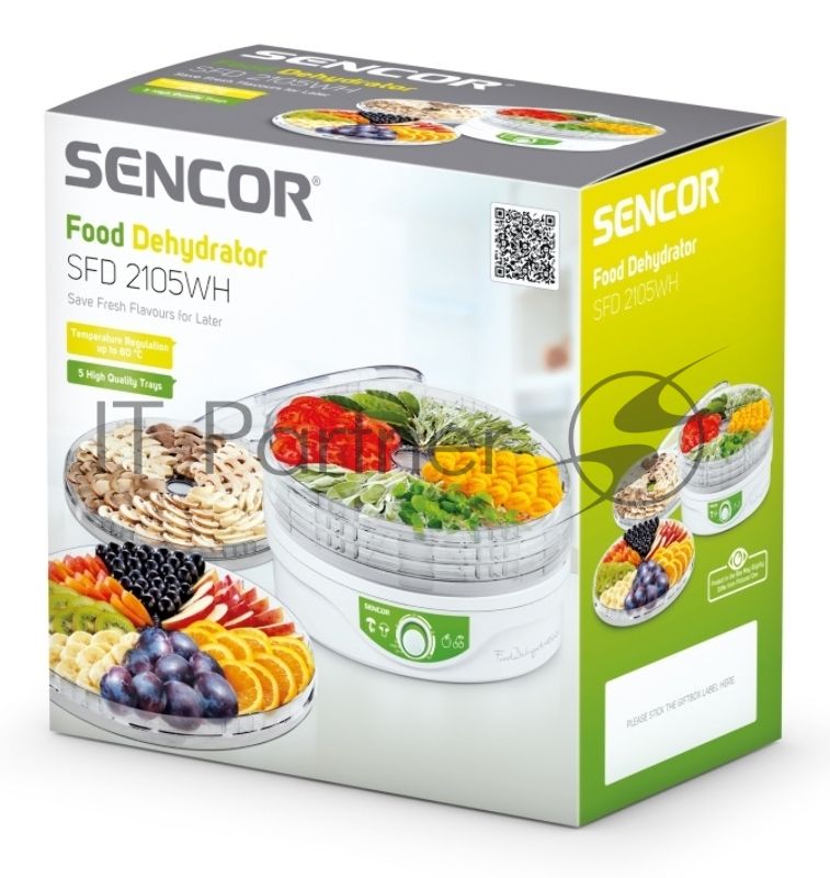 Сушилка для овощей и фруктов Sencor SFD 2105WH