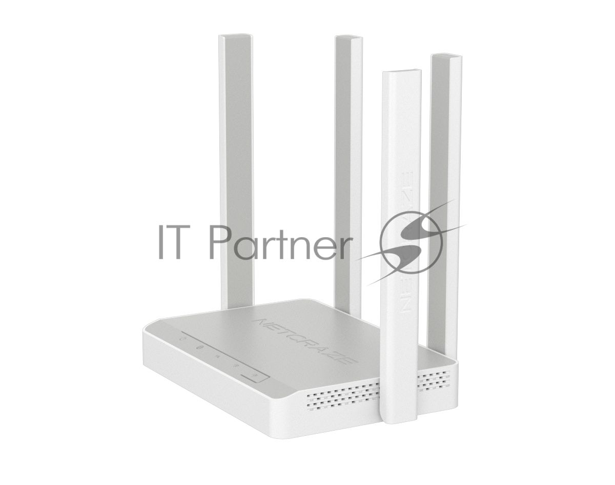 Гигабитный интернет-центр Netcraze Viva (NC-1913) с Mesh Wi-Fi 5 AC1200, 4-портовым Smart-коммутатором и многофункциональным портом USB