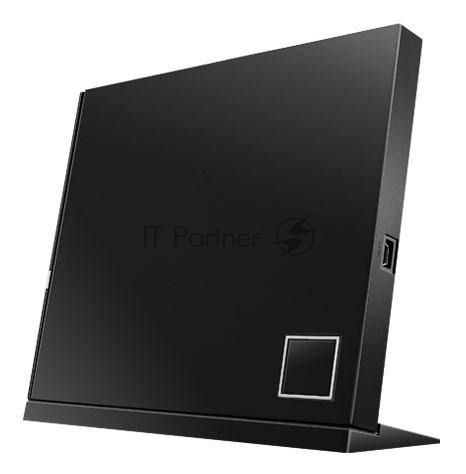 Оптический привод Blu-Ray Asus SBC-06D2X-U/BLK/G/AS черный USB slim внешний RTL