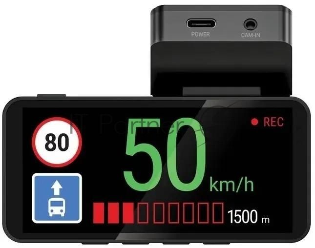 Видеорегистратор Navitel R87 GPS, 2592x1944, 3.7", GPS, Wi-Fi, G-сенсор, GPS-информатор