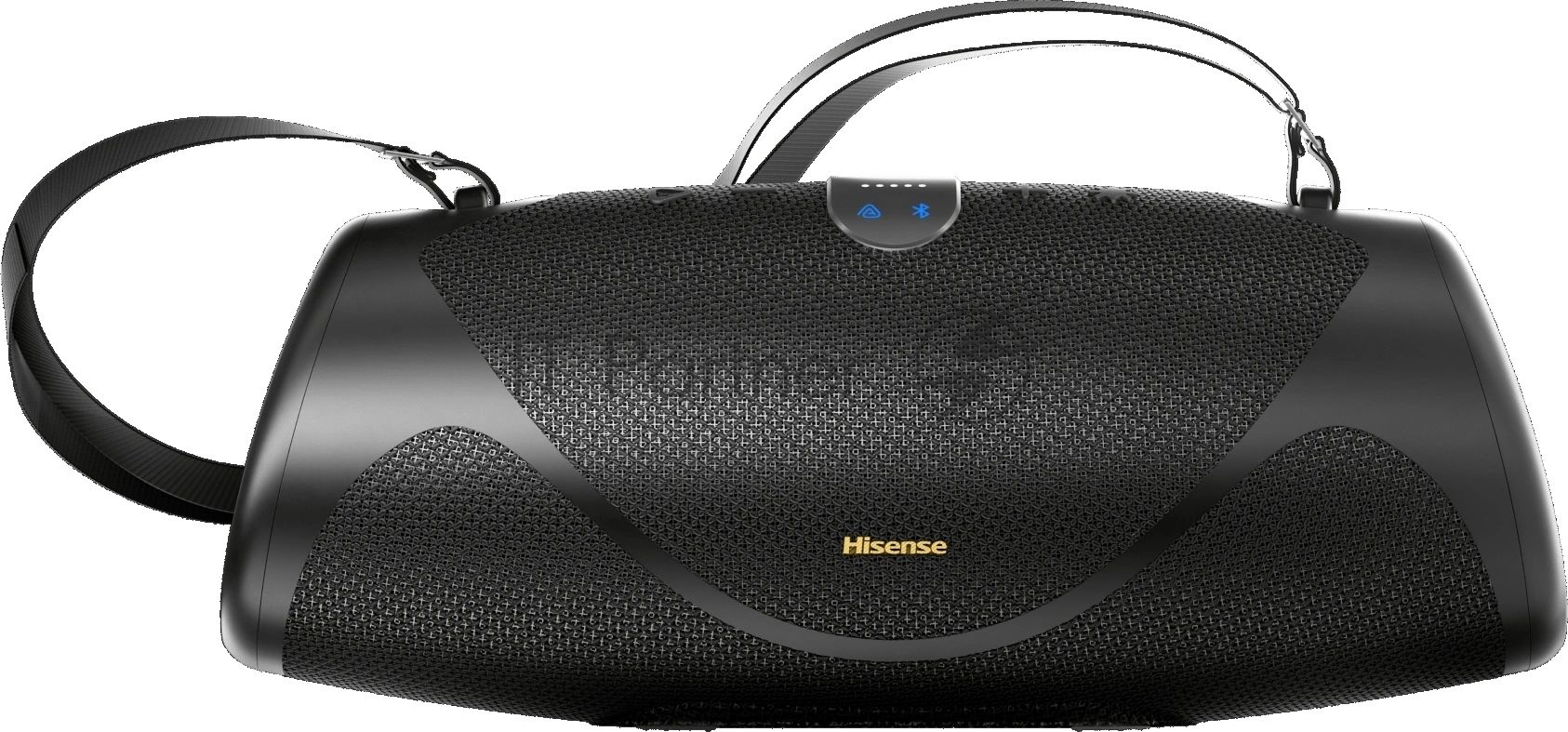 Портативная колонка Hisense WEBOOM черный 70W 2.2 BT/3.5Jack/USB