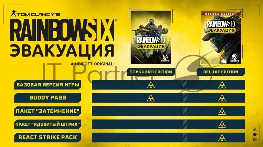 Игра для PS4 PlayStation Tom Clancy`s Rainbow Six: Эвакуация. Deluxe Editio (16+) (RUS)