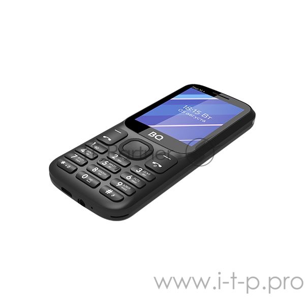 Мобильный телефон BQ 2820 Step XL+ черный/синий