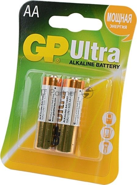Батарейка GP 15AU-CR2 Ultra AA 2 шт. уп