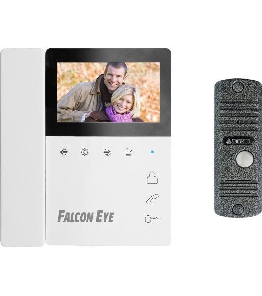 Видеодомофон Falcon Eye Комплект домофона Lira + AVC-305 (PAL) Антик ассорти