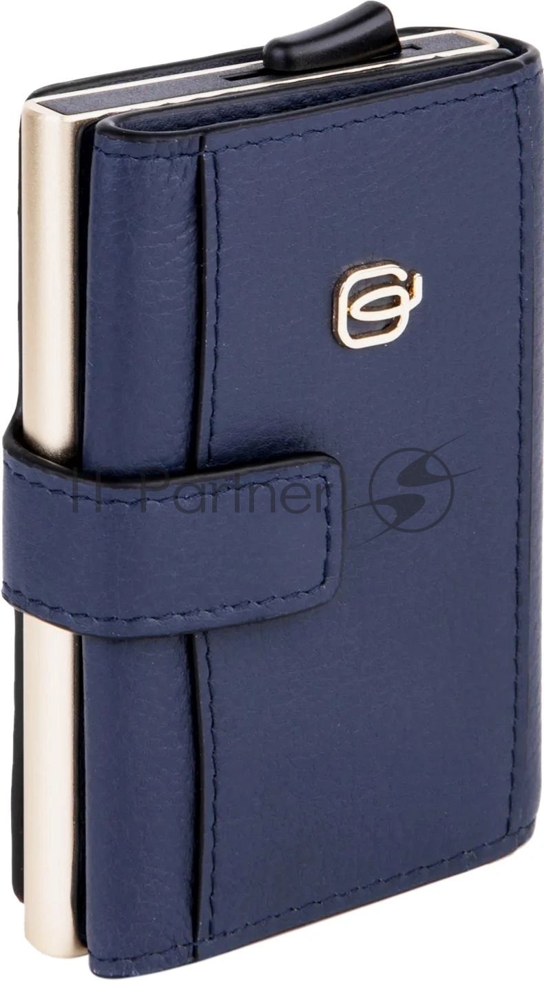 Картхолдер Piquadro Lyra PP5649W92R/BLU4 синий, натуральная кожа