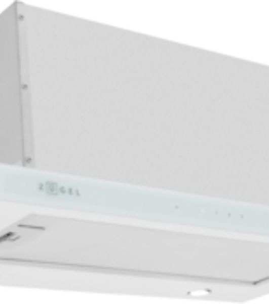Вытяжка встраиваемая Zugel ZHT652GW белый управление: сенсорное (1 мотор)