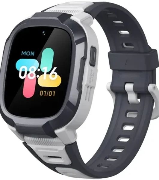 Детские умные часы Mibro Kids P6, 1.4" TFT, 4G, Bluetooth, USB Type-C, IPX7/WR20, серый