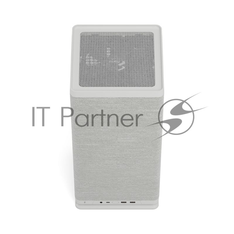 Компьютерный корпус без блока питания Fractal Design Mood, Mini-Tower, 1x180mm, 2xUSB-A 3.0 + 1xUSB 3.2 Type-C, SFX PSU Support, mITX Light Gray