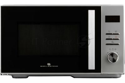 Микроволновая печь General Electronics GE-DS525S серебро, 25 л, 900 Вт, переключатели — электронный