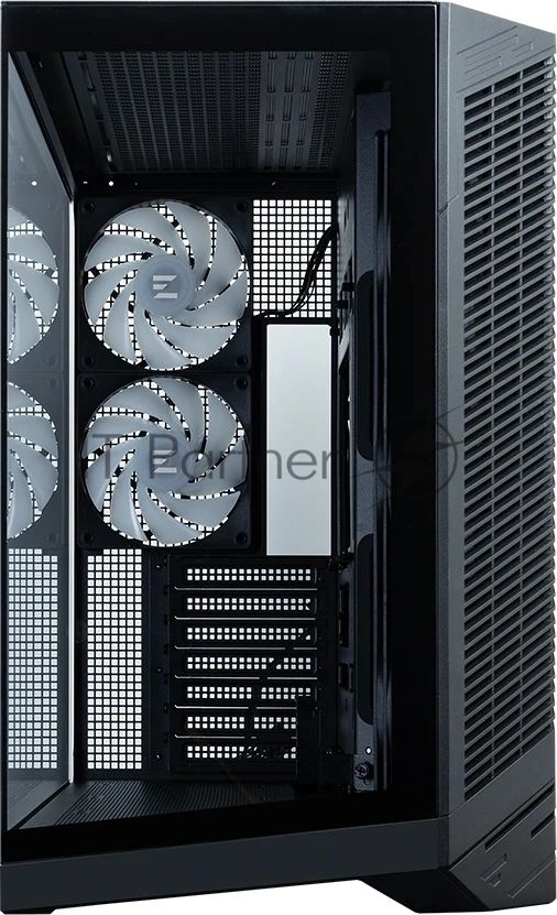 Корпус ZALMAN D50, ATX, BLACK, WINDOW, 2x3.5", 3x2.5", 1xUSB TYPE-C, 2xUSB3.0, FRONT 1xXF360, REAR 1xXF120