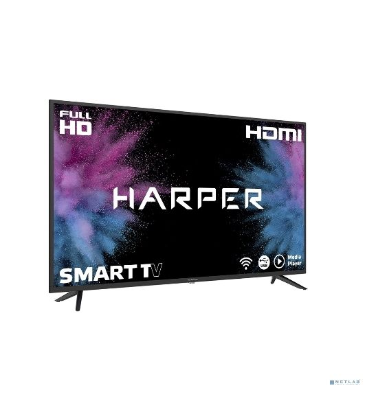 Телевизор Harper 43" 43F670TS черный LED FHD 60Hz AndroidTV 1/8Gb