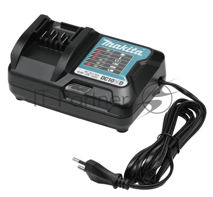 Дрель-шуруповерт Makita DF333DYX14, 12 В, 1.5 Ач, 30 Нм, щеточный