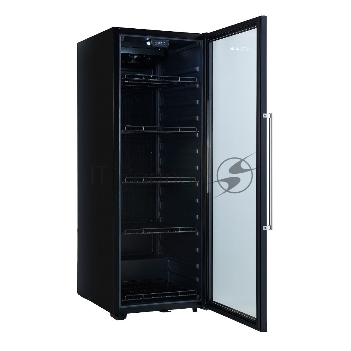 Винный шкаф CellarPrivate CP155AB чёрный, 410 л, 1 отсек, 152 бут., класс A