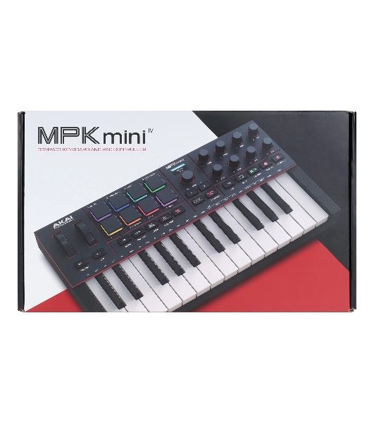 Миди-клавиатура AKAI MPK Mini IV черный миди-клавиатура