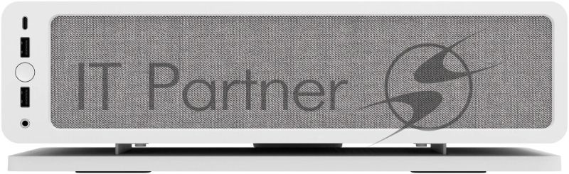 Компьютерный корпус без блока питания Fractal Design Ridge, 2x140mm, 2xUSB-A 3.2 + 1xUSB 3.2 Type-C, SFX PSU Support, mITX White