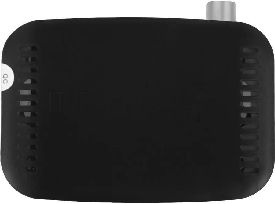 Приставка для цифрового ТВ Hyundai H-DVB460 черный, DVB-T2, DVB-T, DVB-C, HDMI, USB 2.0 х2