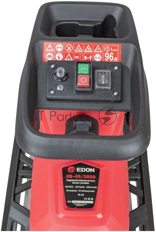 Садовый измельчитель Edon ES-45/3200 3200Вт 54об/мин