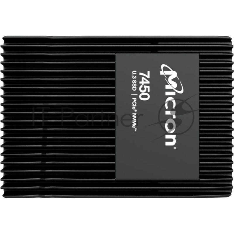 Накопитель SSD Micron 7450 Pro, 1.92Tb, 2.5", U.3, NVMe, R/W 6800/2700