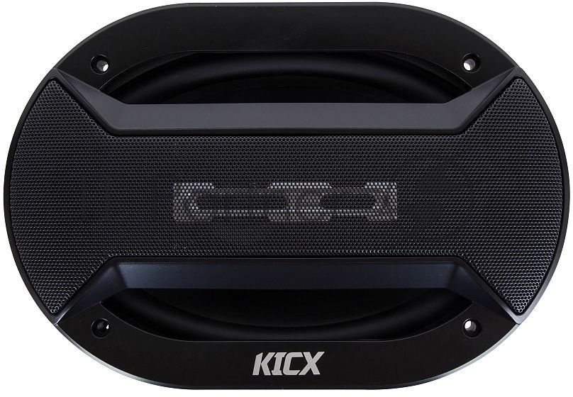 Колонки автомобильные Kicx RX 693 4Ом 15x23см (6x9дюйм) (ком.:2кол.) коаксиальные трехполосные