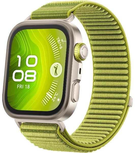 Умные часы HUAWEI Watch FIT 4 Pro Seiya-B29W, 1.82" AMOLED, 4G, GPS, IP6X, зеленый / серебристый