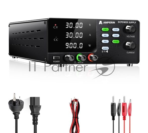 Лабораторный блок питания Amperin AI-MWS3030U 30V, 30A