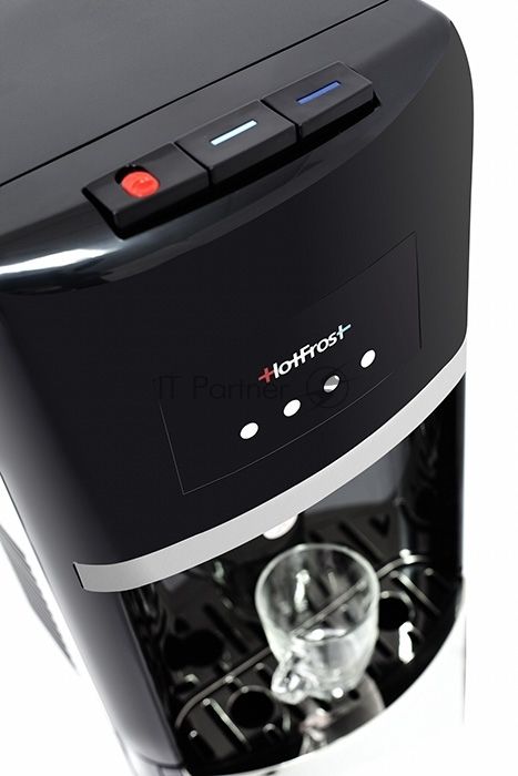 Кулер для воды Hotfrost 35AN, нижняя загрузка, нагрев 90 °С, охлаждение 10 °С, серебристый/черный