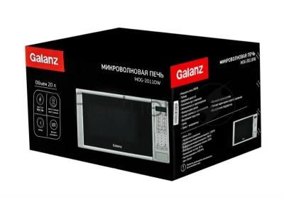 Микроволновая печь Galanz MOG-2011DW белый, 20 л, 700 Вт, переключатели - сенсорные кнопки