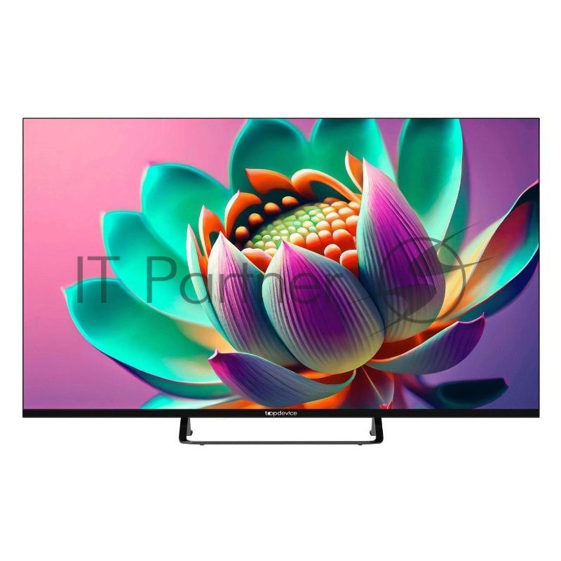 Телевизор TopDevice 43" TDTV43CS07U черный LED UHD 50Hz Smart YaOS 1GB 8GB