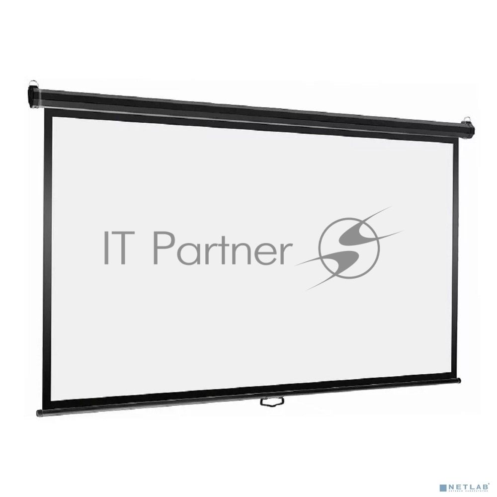 Настенный экран Lumien LEP-100130 Eco Picture 157х227см (рабочая область 124х221 см) (100") Matte White верх.кайма 30 см, восьмигранный корпус, возможность потолочн./настенного крепления, 16:9, корпус черного цвета (треугольная упаковка)