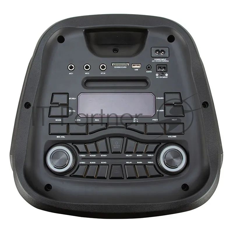 Колонка Eltronic 10" динамик 2шт/10" с TWS 120 Вт черный
