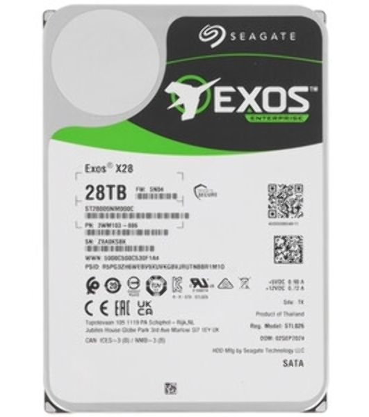 Жесткий диск серверный Seagate 3.5" 28TB Exos M SATA ST28000NM003K