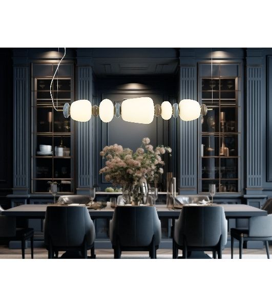 Светильник Ambrella light LH53176 SB/WH бронза/белый 26W 3000K 960*170*1230