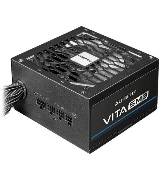 Блок питания Chieftec Vita SM3 BPX-850-C (ATX 3.1, 850W, 80 PLUS BRONZE, Active PFC, 120мм fan, Semi-modular Cable Management) Retail