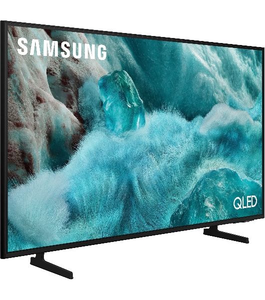 Телевизор Samsung 50" QE50Q7FAAUXRU черный QLED 4K UHD 60Hz Smart TV