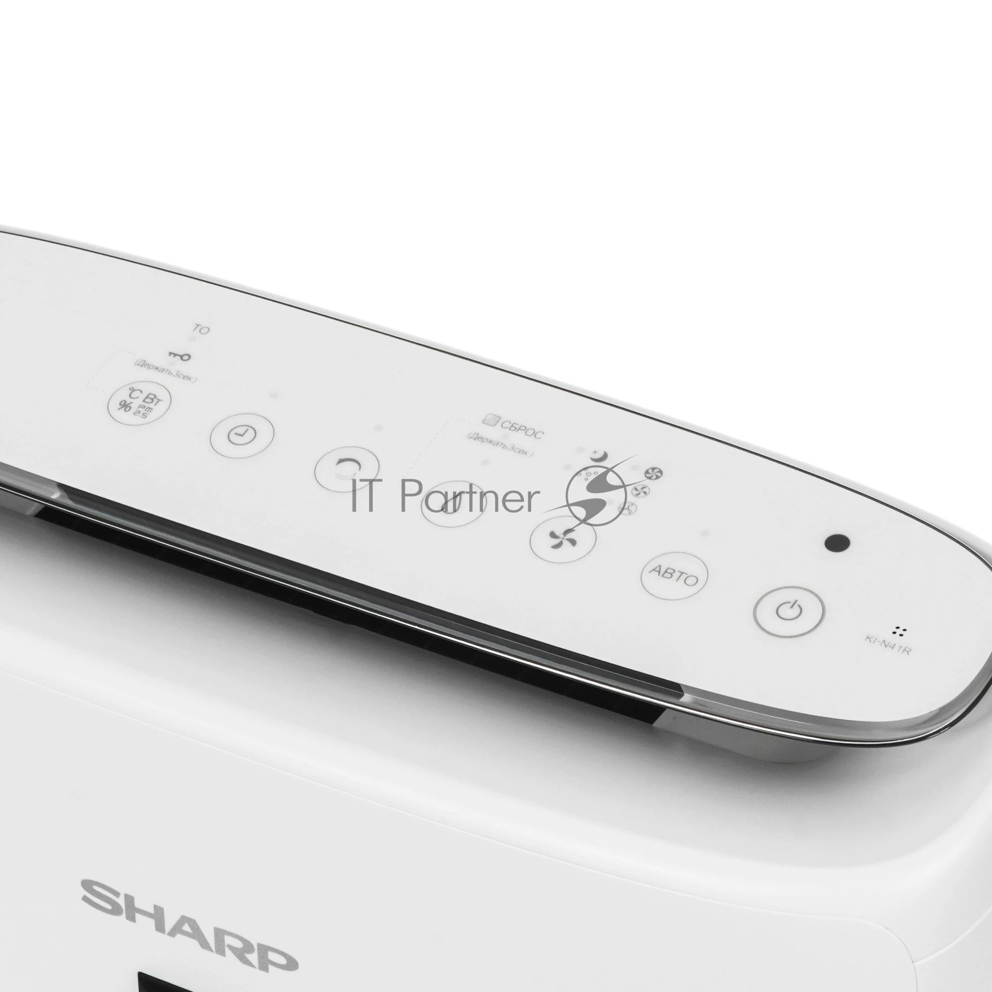 Климатический комплекс Sharp KIN41RH белый, 28 м², 2.7 л, HEPA-фильтр, угольный фильтр, ионизация Plasmacluster, гигростат