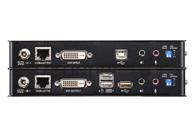 USB, DVI, КВМ-удлинитель HDBaseT 2.0 (1920 x 1200 100 м) DVI HDBase T2.0 KVM Extender