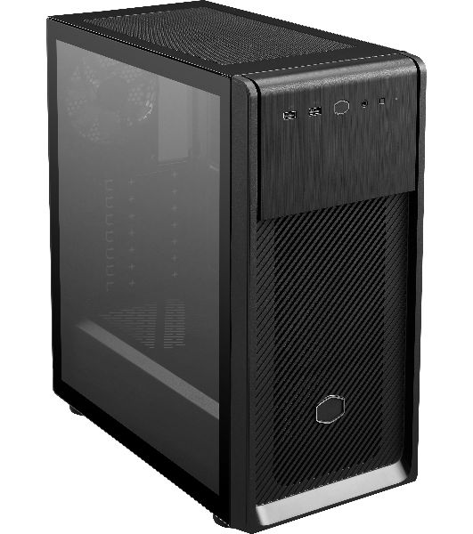 Компьютерный корпус без блока питания Cooler Master Elite 500, 2xUSB3.2, 1x120Fan, w/o PSU, Black, w/o ODD, Window TG left panel, ATX
