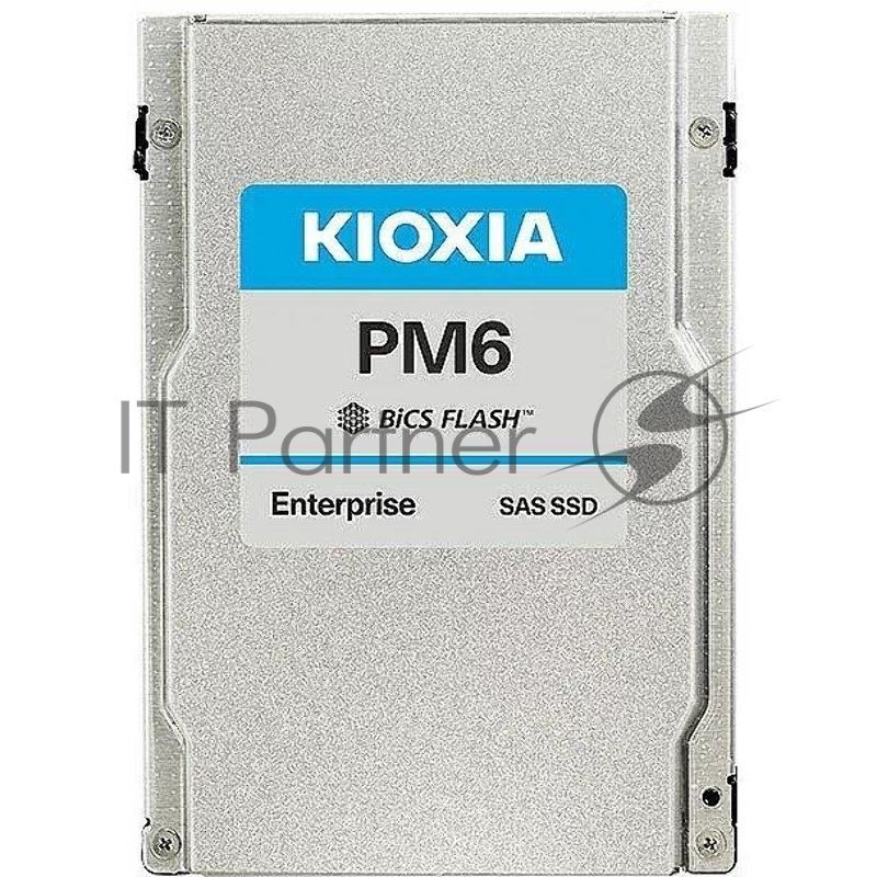 Накопитель SSD Kioxia PM6-R, 7.68Tb, SAS 24Gbit/s, 2.5", R/W 4150/3700