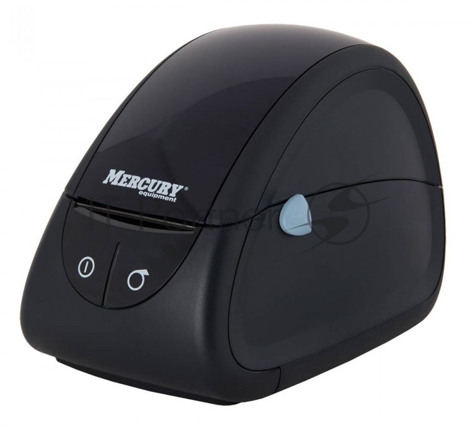 Принтер наклеек Mertech MPRINT LP80 EVA прямая термопечать, 203 dpi, 100 мм/сек, RS-232, USB, черный