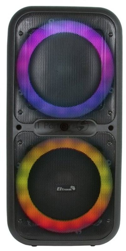 Колонка Eltronic 12" динамик 2шт/12" с TWS черный